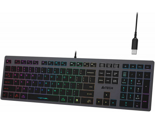 Клавиатура A4Tech Fstyler FX60H серый Клавиатура A4Tech Fstyler FX60H серый
