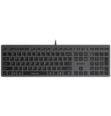 Клавиатура A4Tech Fstyler FX60H серый/белый