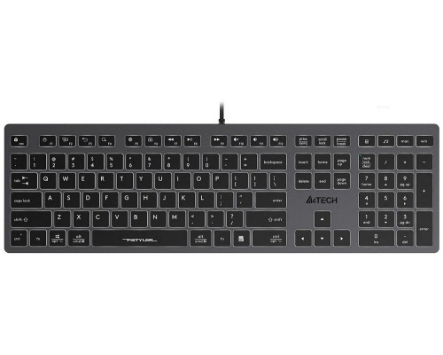 Клавиатура A4Tech Fstyler FX60H серый/белый Клавиатура A4Tech Fstyler FX60H серый/белый