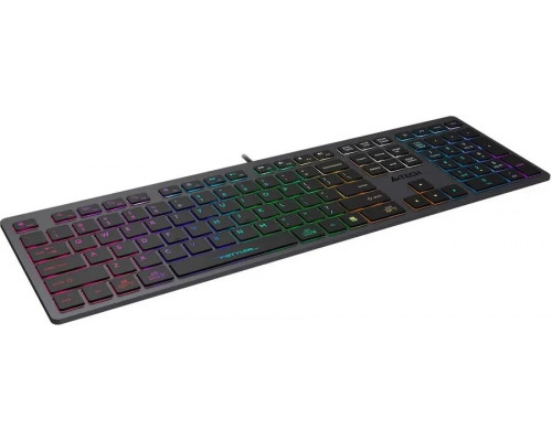 Клавиатура A4Tech Fstyler FX60H серый/белый Клавиатура A4Tech Fstyler FX60H серый/белый