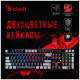 Клавиатура A4Tech Bloody B808N механическая черный/серый USB for gamer LED