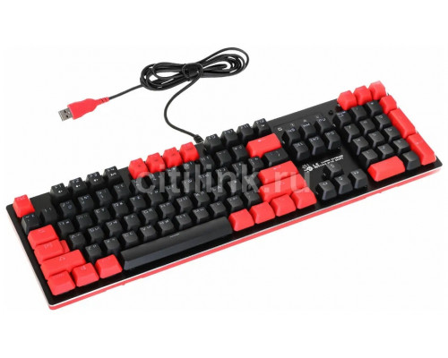 Клавиатура A4Tech Bloody B820N механическая черный/красный USB for gamer LED Клавиатура A4Tech Bloody B820N механическая черный/красный USB for gamer LED