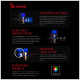 Клавиатура A4Tech Bloody B820N механическая черный/красный USB for gamer LED