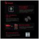 Клавиатура A4Tech Bloody B820N механическая черный/красный USB for gamer LED