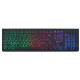 Клавиатура OKLICK 440ML черный USB slim LED