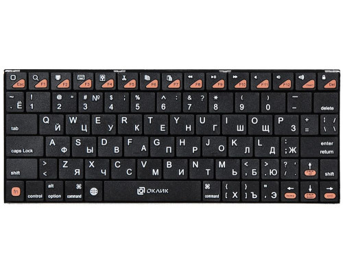Клавиатура OKLICK 840S Wireless Bluetooth Keyboard Клавиатура OKLICK 840S Wireless Bluetooth Keyboard