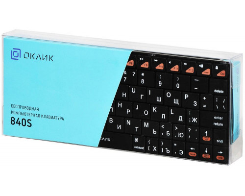 Клавиатура OKLICK 840S Wireless Bluetooth Keyboard Клавиатура OKLICK 840S Wireless Bluetooth Keyboard