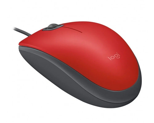 Мышь Logitech M110 Silent Red 