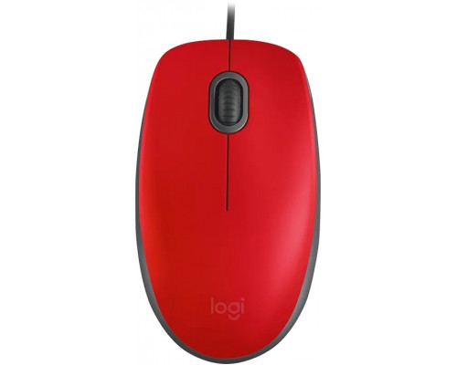 Мышь Logitech M110 Silent Red 