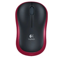 Мышь Logitech Wireless Mouse M185 Red