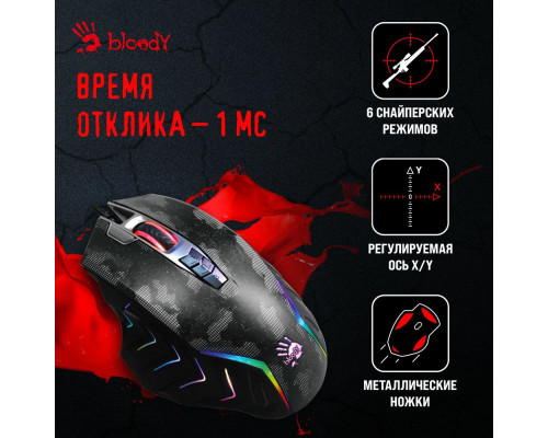 Мышь A4 Bloody J95s рисунок 