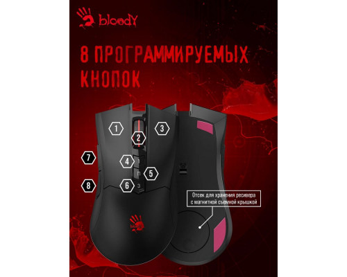 Мышь A4Tech Bloody R90 Plus черный 