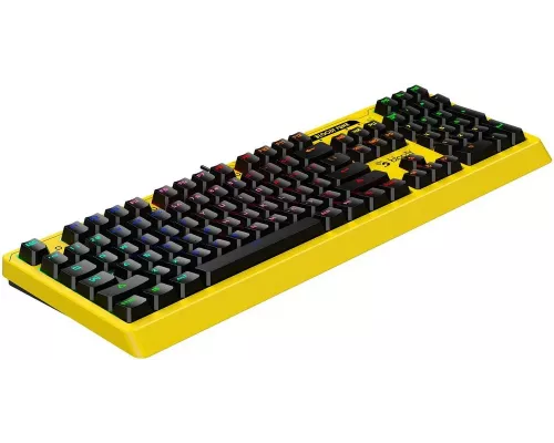 Клавиатура A4Tech Bloody B810RC Punk механическая желтый/черный USB for gamer LED