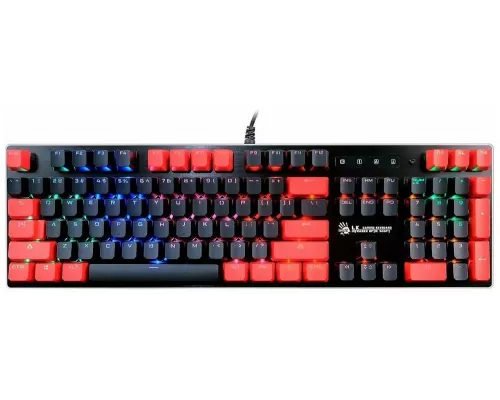 Клавиатура A4Tech Bloody B820N механическая черный/красный USB for gamer LED
