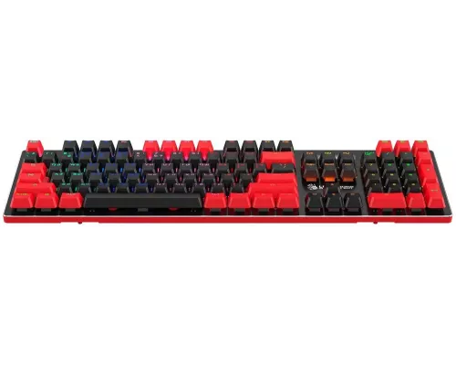 Клавиатура A4Tech Bloody B820N механическая черный/красный USB for gamer LED