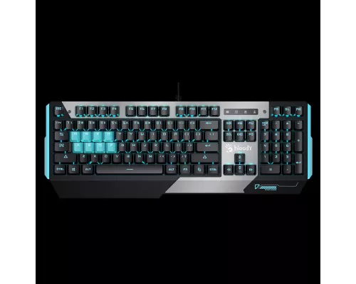 Клавиатура A4Tech Bloody B865 механическая серый/черный USB for gamer LED