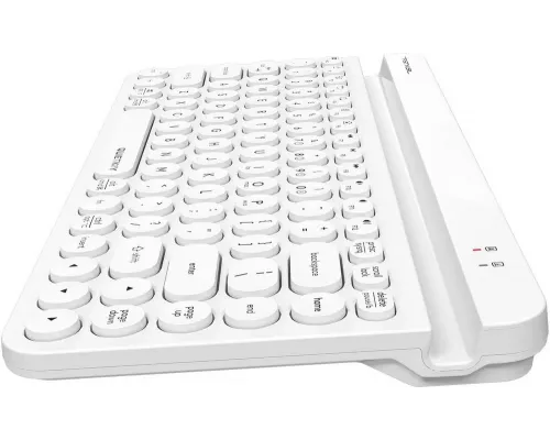 Клавиатура A4Tech Fstyler FBK30 белый USB беспроводная