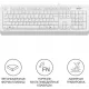 Клавиатура A4Tech Fstyler FK10 белый/серый USB Multimedia