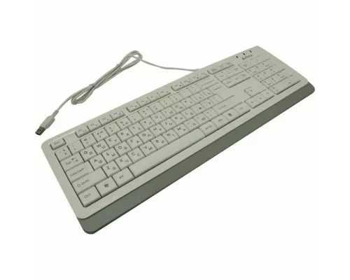 Клавиатура A4Tech Fstyler FK10 белый/серый USB Multimedia