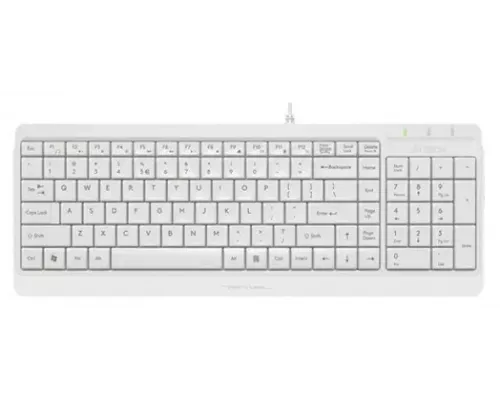 Клавиатура A4Tech Fstyler FK15 белый USB