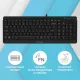 Клавиатура A4Tech Fstyler FK15 черный USB