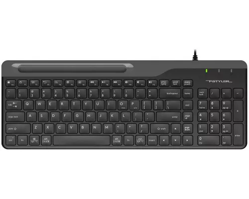 Клавиатура A4Tech Fstyler FK25 черный/серый USB slim