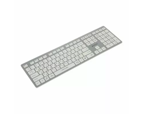 Клавиатура A4Tech Fstyler FX50 белый USB slim Multimedia