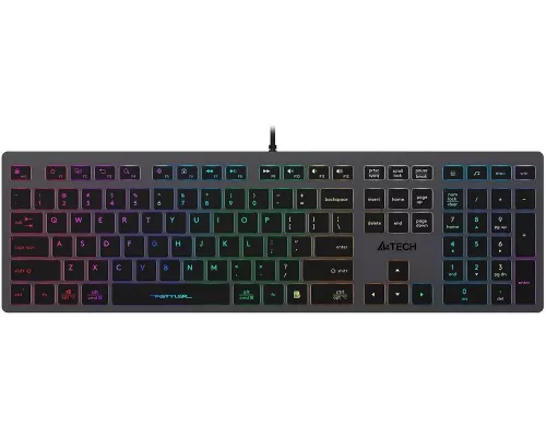 Клавиатура A4Tech Fstyler FX60 серый