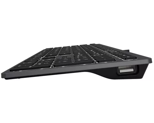 Клавиатура A4Tech Fstyler FX60H серый/белый