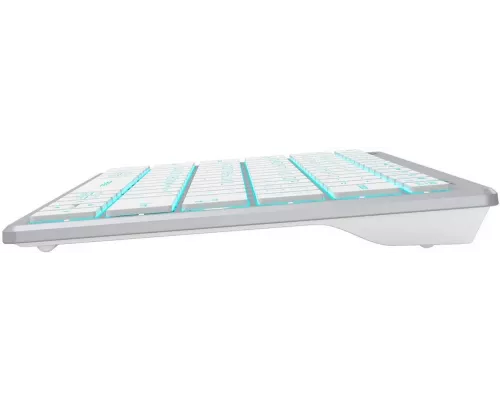 Клавиатура A4Tech Fstyler FX61 белый/синий