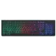 Клавиатура OKLICK 440ML черный USB slim LED