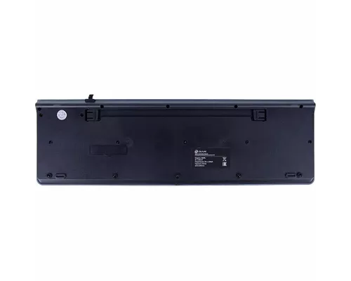 Клавиатура OKLICK 440ML черный USB slim LED