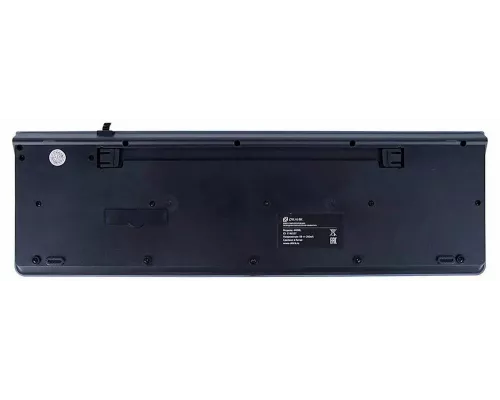 Клавиатура OKLICK 440ML черный USB slim LED
