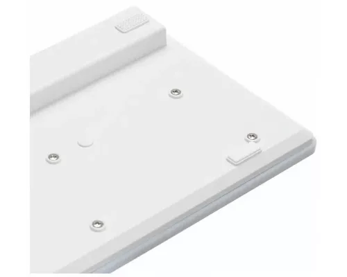 Клавиатура OKLICK 550ML белый USB slim Multimedia LED [1061618]