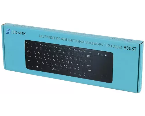 Клавиатура OKLICK 830ST черный