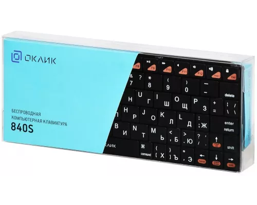 Клавиатура OKLICK 840S Wireless Bluetooth Keyboard