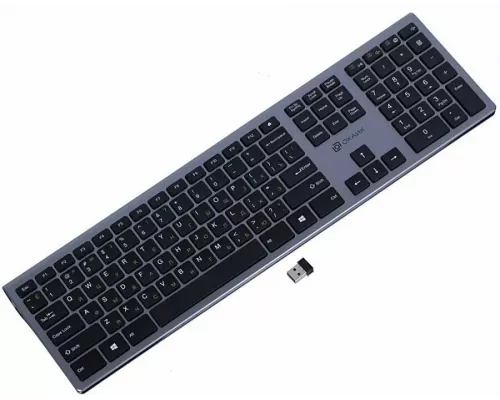 Клавиатура OKLICK 890S серый