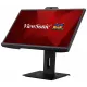 Монитор Viewsonic 23.8" VG2440V IPS, 1920x1080, 5ms, 250cd/m2, 178°/178°, 80Mln:1, VGA, HDMI, DP, USB-hub, колонки, 60Hz, VESA, Black