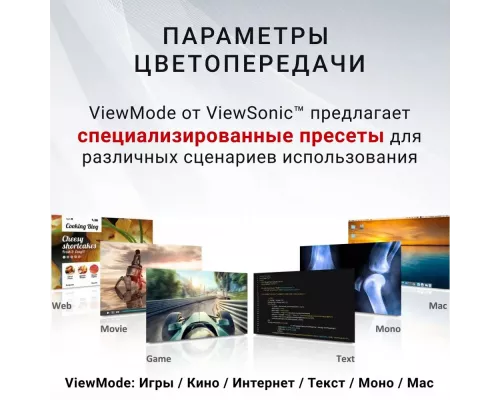 Монитор ViewSonic 24" VA2409-MHU 1920х1080 IPS с USB-C