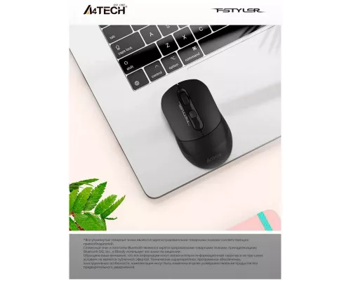Мышь A4Tech Fstyler FB10C черный