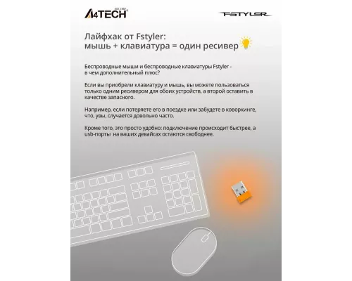 Мышь A4Tech Fstyler FB10C черный