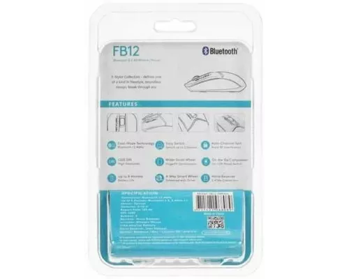 Мышь A4Tech Fstyler FB12 белый