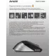 Мышь A4Tech Fstyler FB35C серый/черный