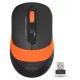 Мышь A4Tech Fstyler FG10S черный/оранжевый