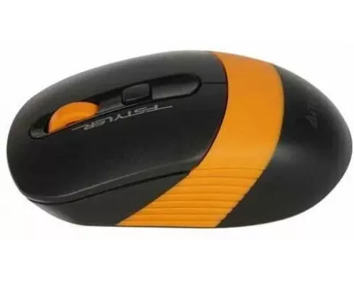 Мышь A4Tech Fstyler FG10S черный/оранжевый
