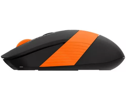 Мышь A4Tech Fstyler FG10S черный/оранжевый