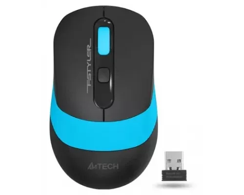 Мышь A4Tech Fstyler FG10S черный/синий
