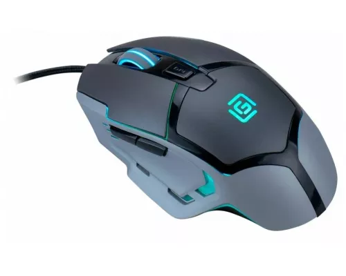 Мышь OKLICK 915G HELLWISH V2 черный/серебристый