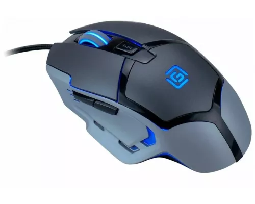 Мышь OKLICK 915G HELLWISH V2 черный/серебристый