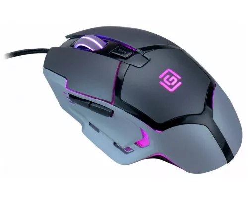 Мышь OKLICK 915G HELLWISH V2 черный/серебристый